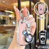 Metal Car Key Case Cover for BMW 520 F10 F30 F18 118i 320i 1 3 5 7 Series X3 F25 X4 M3 M5 Keychain Bag Shell Holder Accessories BT8