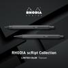 RHODIA Mechanical Script Hexagonal Aluminum Body with Anodized and Brushed Titanium RHODIA cf9373 0.5mm Pencil, Series, Barrel, Finish,