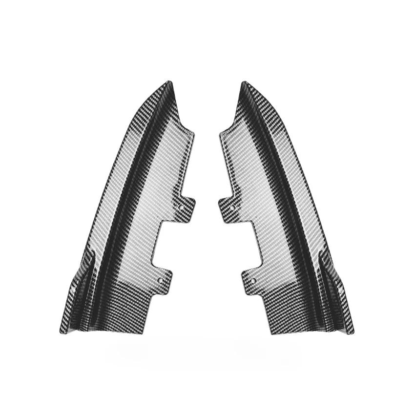 Cars Body Kits Carbon Fiber ABS Car Rear Bumper Lip Side Diffuser Spoiler Splitter For BMW 2 Series F22 F23 M Sport 2015-