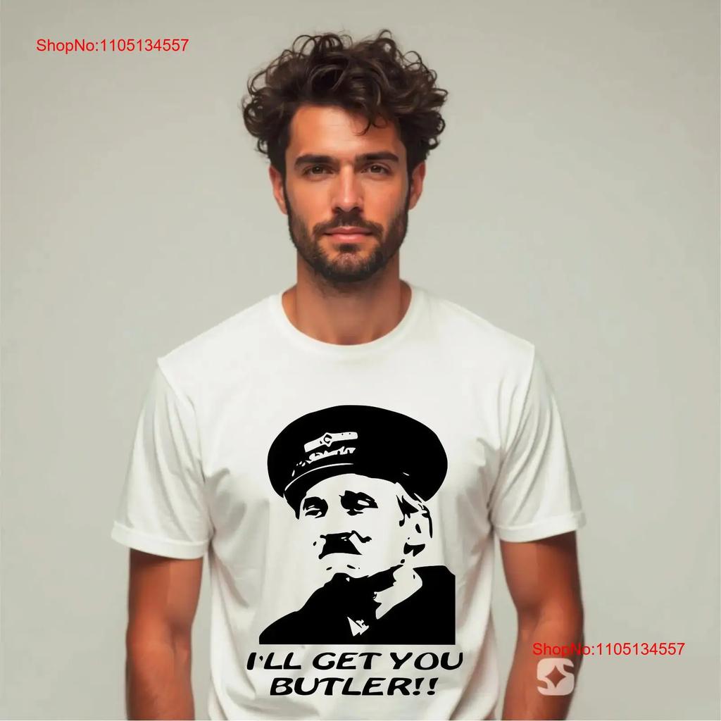 Ill Get You Butler Unisexs Funny On The Buses T Shirt British Sitcom s Blakey vintage Washed streetwear Slightly fashion homme