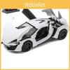Быстрые и яростные Модель автомобиля Lykan Hypersport Сплав Литье под давлением Со светом и звуком Для детской игровой комнаты