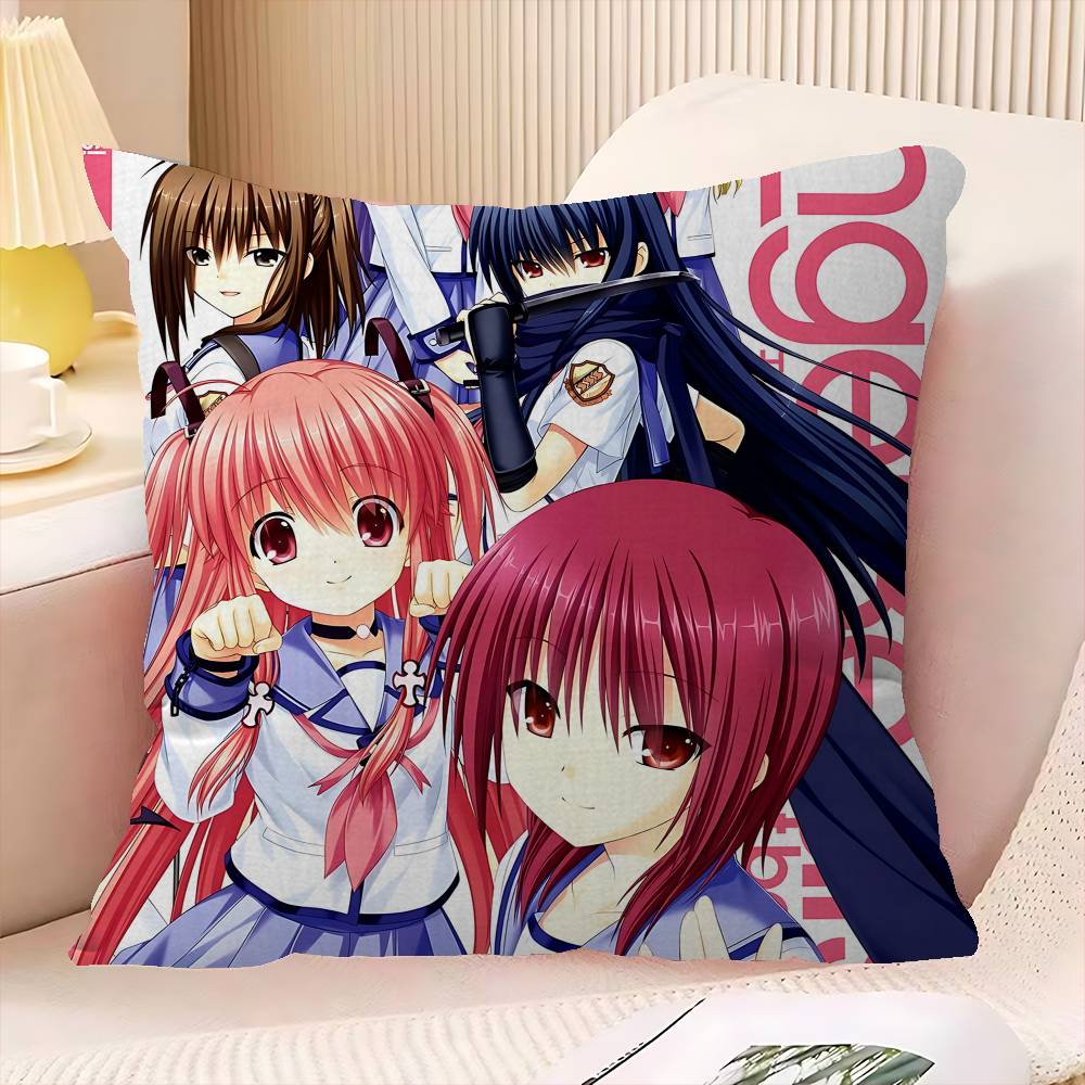 Angel Beats МУЛЬТФИЛЬМ наволочка чехол для диванной подушки украшение для комнаты детский подарок