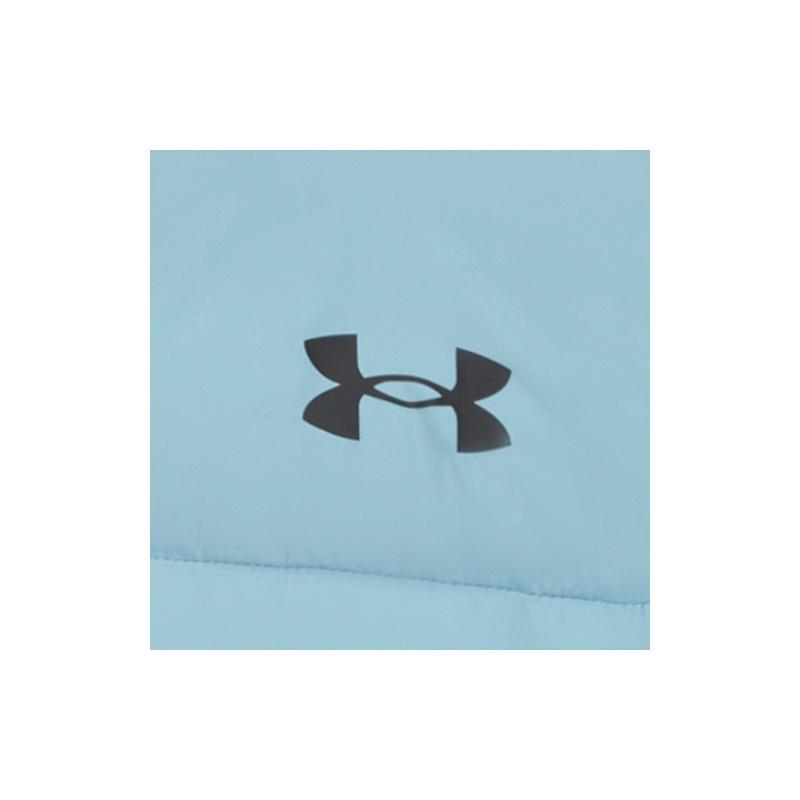 Under Armour FW25 Основная куртка с воротником-стойкой, короткая, свободного кроя, на утином пуху, с длинными рукавами, мужская куртка 6010876-418