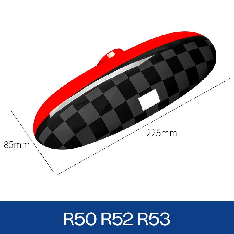 Rear View Mirror Protector Frame for mini cooper R50 R52 R53 2006 2005 04 Interior Rearview Mirror Cover Accessories Decorations