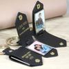 Engraved Design DIY Photo Keychain Memorial UV Color Printing Keychain  Wedding Gift