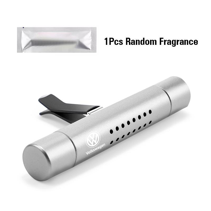 Car Air Outlet Fragrance Clip Air Freshener Auto Accessories For Volkswagen VW Polo Golf T5 Caddy T4 Touran GTI Passat Scirocco ze9