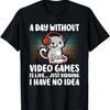 Забавная геймерская футболка «День без видеоигр» для мальчиков, детей, подростков