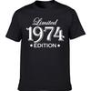 Funny 51 Year Old Gifts Vintage 1974 Limited Edition Birthday T Shirts Graphic Cotton Streetwear Short Sleeve T-shirt