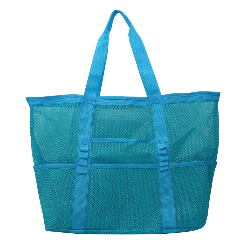 Popular Beach Mesh Bag - Large Capacity Toiletry and Toy Storage Bag