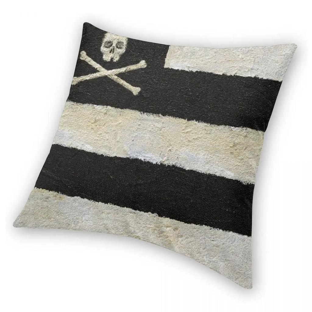 Черепа Пиратский Готический Арт Наволочка Принт Ткань Наволочка Декоративная Наволочка Чехол Домашний На молнии X