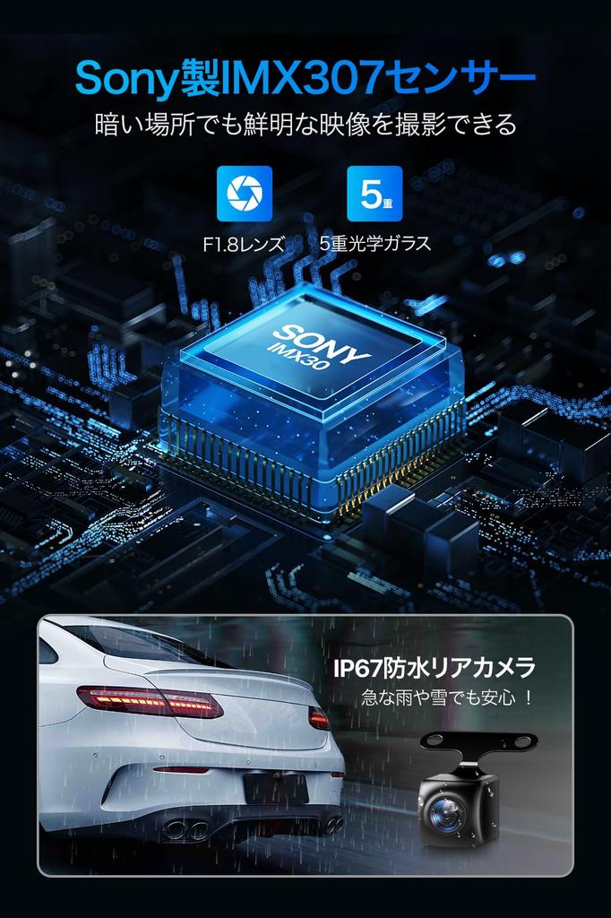 Новая передняя и задняя камера 3 миллиона 1296P полный 170 градусов коррекция изображения ЖК-светодиодный противодействие светофору парковка движение перезапись цикла двигатель