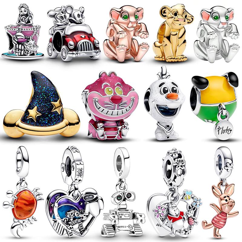 Charm Originale Animal King Simba Beads Fits Bracelets Necklace For Charms Copper Women Luxury Diy Jewelry Making