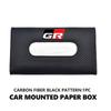 For S1 Car Sun Visor Tissue Box Hanging Napkin Storage Bag chr Corolla Camry rav4 Yaris hilux prius avensis JH0