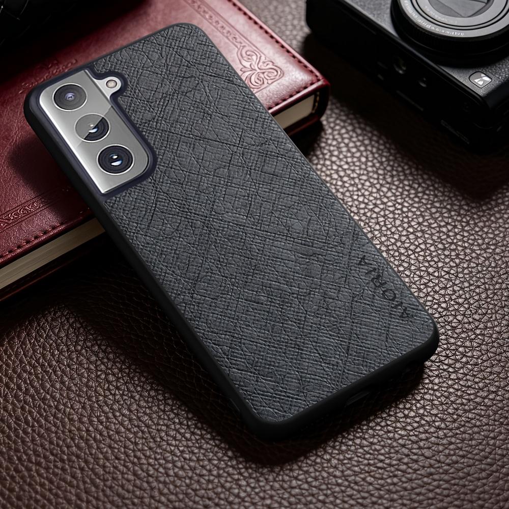 Minimalist Luxury Style Phone Case for Samsung for Galaxy S23 S22 S21 S20 Ultra Plus FE Scratch-resistant Protection for Galaxy S23 Ultra Case