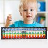 Useful 15-Row Five Beads Hand-eye Coordination Mini Education Colorful Abacus Toy for Home Classroom