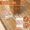 32 Pcs Anti Slip Furniture Pads Clear PU Furniture Shim Table Leveling Shim Door Stopper Multi purpose Furniture Stabilizer Pad