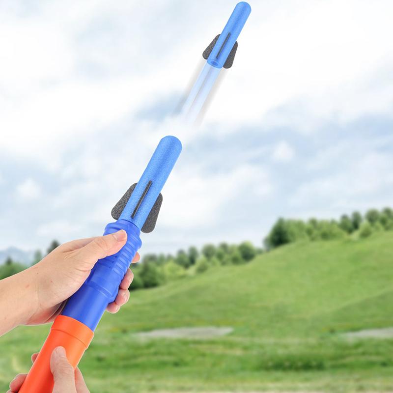 Спортивная игра Jump Stomp Детский игровой набор для активного отдыха Jump Sport Games Toys Kids Air Stomp Rocket Foot Pump Launcher Toys For Children