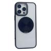 Для iPhone 15 Pro Max Магнитный чехол Акриловый ТПУ Чехол-накладка на заднюю панель телефона с подставкой
