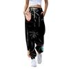 Women's Casual Fashion Halloween Printed Leisure Pants Sweatpants Trousers Drawstring Elastic Waist Drawstring Drawstring Pants