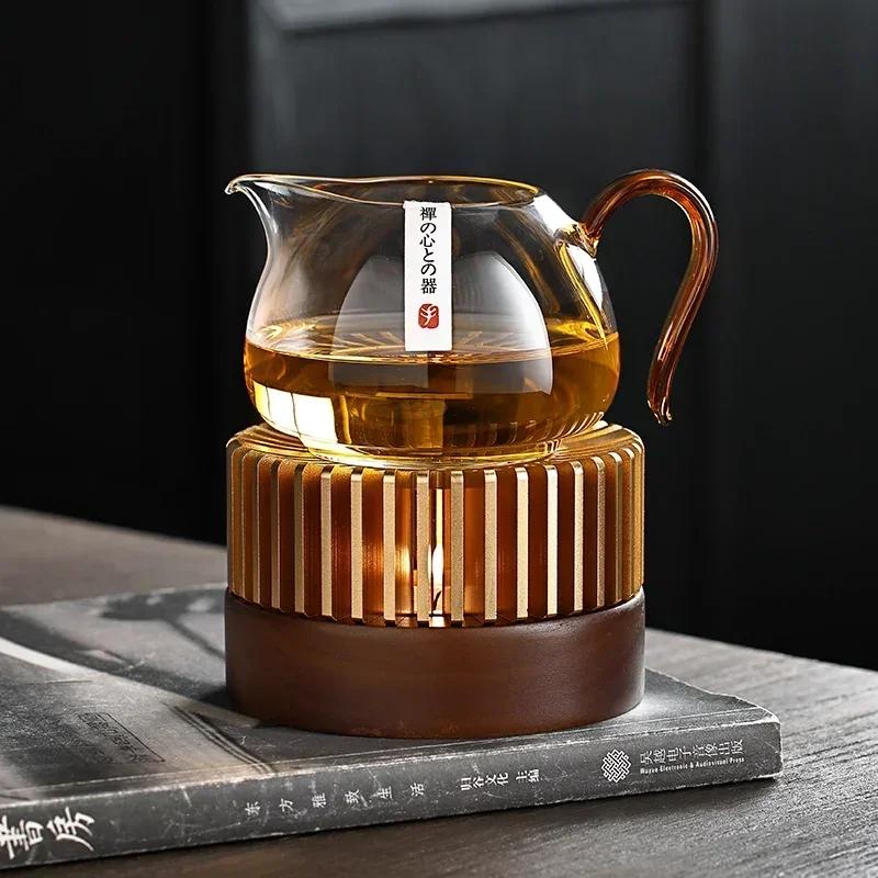 Creative Teapot Warmer Round Candle Base Heater Warmer Coffee Holder Home Office Milk Tea Teapot Holder Convenient to Use