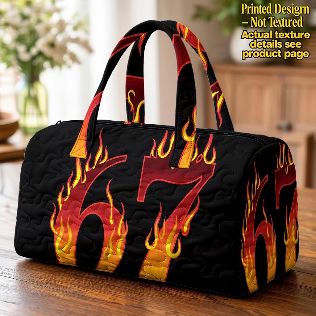 2026 Multi-functional 3D Printed Sports Travel Handbag