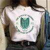 Japanese Anime Attack on Titan Final Season 4 Eren Yeager T Shirt Unisex Women Fashion Casual Short Sleeve Plus Size Unisex T Shirt