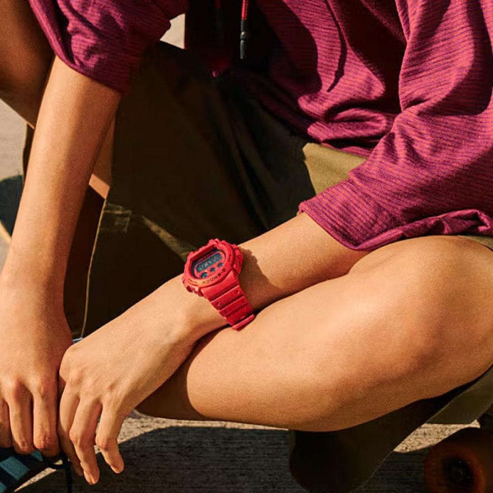Casio G Shock  G Shock  Культовая Красная Серия Dw 6900rrb 4jf