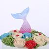 Mermaid Tail Silicone Resin Mold DIY Ocean Mermaid Shell Conch Fondant Chocolate Cupcake Gumpaste Baking Cake Decorating Tools