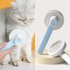 Pet Cat Brush Dogs Comb Self Cleaning Massage Brush for Dogs Hair Removes Tangles Pet Hair Massages Comb Accessories