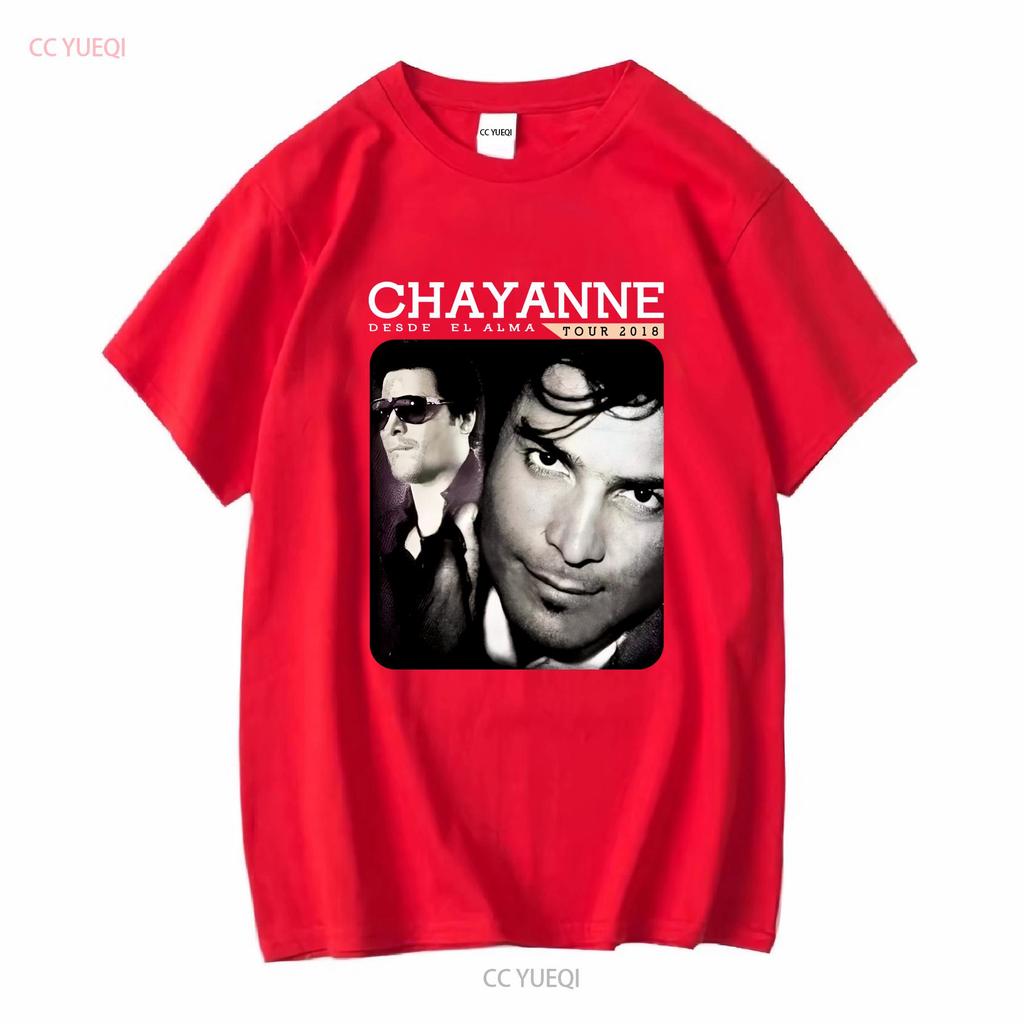 Vtg Chayanne Singer Tour Concert Cotton Black S 5XL T Shirt AA1182 vintage Washed graphic Comfortable Slightly Stylish Soft