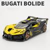 1/32 Bugatti Bolide Supercar литая игрушечная модель автомобиля со звуком и светом детские игрушки коллекционные предметы подарок на день рождения