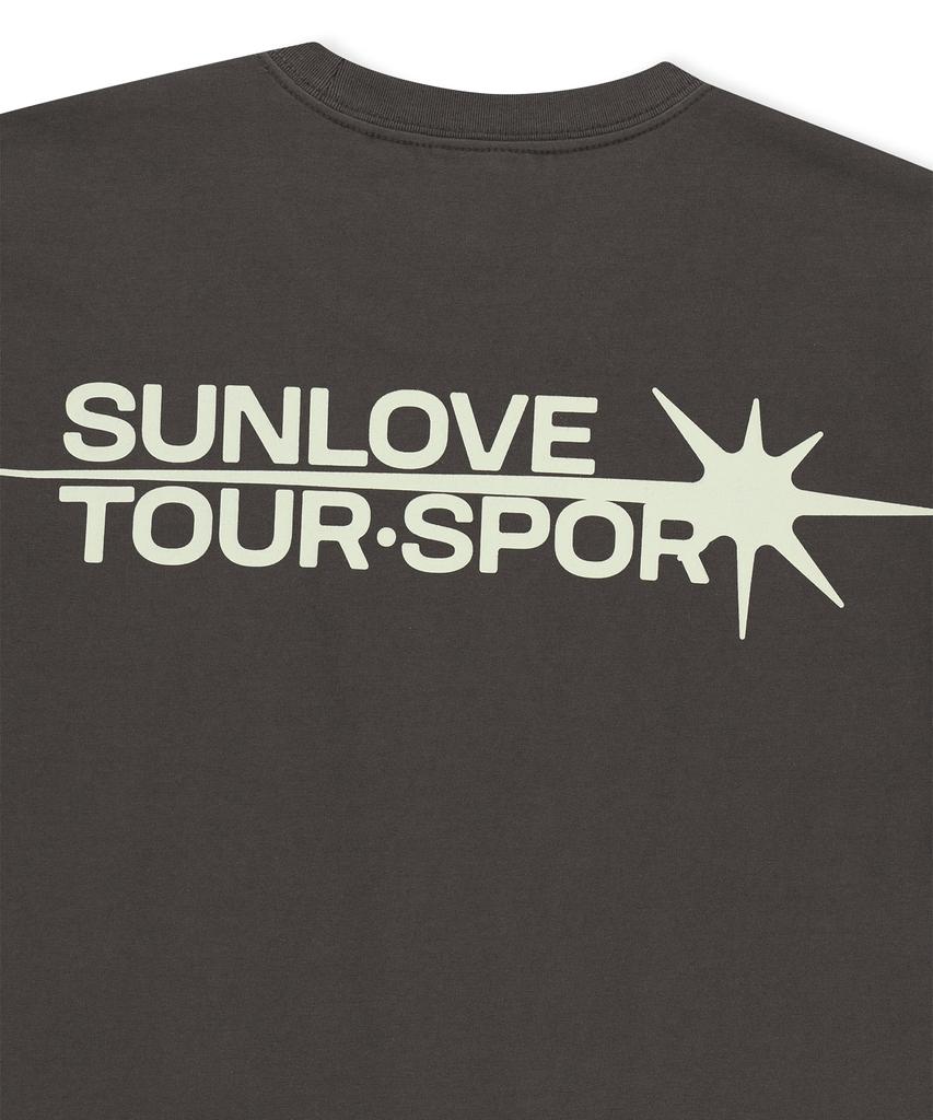 Футболка с логотипом Sun Love Flash Угольный