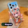 Игровой чехол GI Varesa Прозрачный TPU Magsafe для мобильного телефона iPhone 17 16 15 14 13 12 11 Air Pro Max Plus Mini Цветная крышка