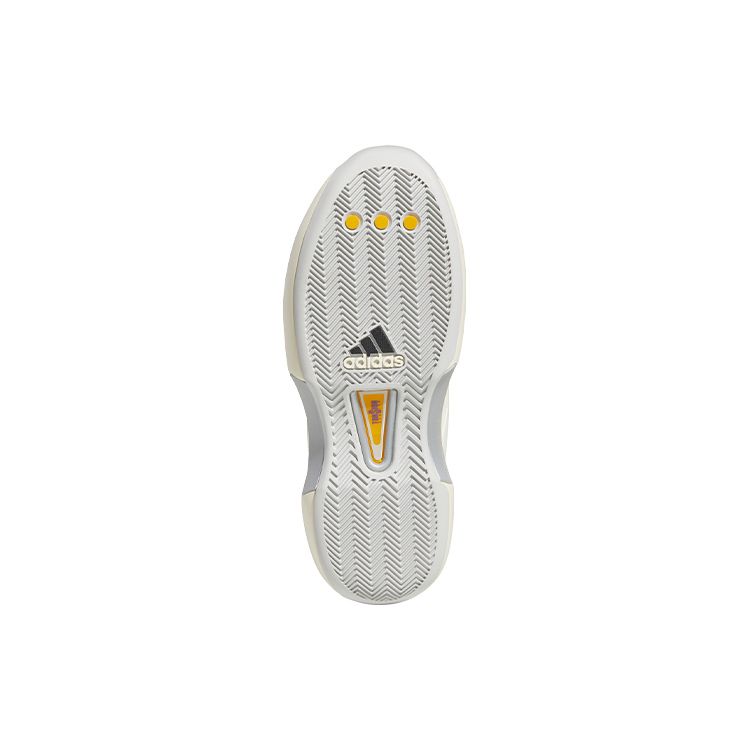 Adidas Crazy 1 Круглый носок Шнуровка Модные Нескользящие Износостойкие Легкие Полувысокие Баскетбольные Кроссовки Мужские Кроссовки Белый Фиолетовый HQ3925