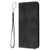 For Samsung Galaxy S25 FE Case Triangle Imprinted Anti-Scratch Phone Wallet Cover