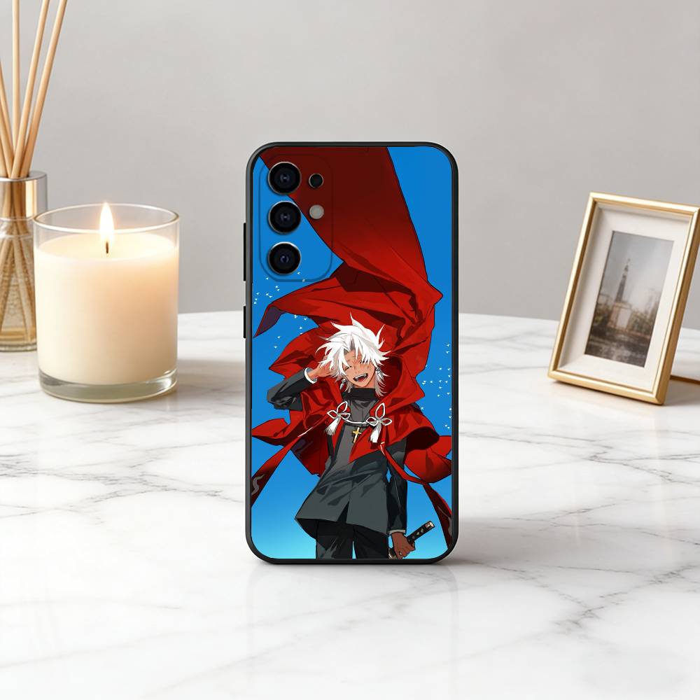 Fate A-Apocrypha S-Shirou Kotomine-SK Чехол для телефона Черный Силикон Мягкий Для Samsung S25,S24,S21,S22,S23,S30,Ultra,S20,Plus,Fe,Lite