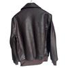 Chinese Size Men Leather Jacket Real Cowhide A2 Pilot Jacket Air Force Flight Jackets Men's Leather Aviator Jacket