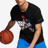 Nike Cartoon Basketball Print T-Shirt Men Tops Black CV4870-010