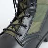 Men High Top Panama Desert Boots Army Green Outdoor Hiking Camouflage Combat Training Motorcycle Boots Fashion