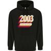 Retro 22nd Birthday Original 2003 Hoodie