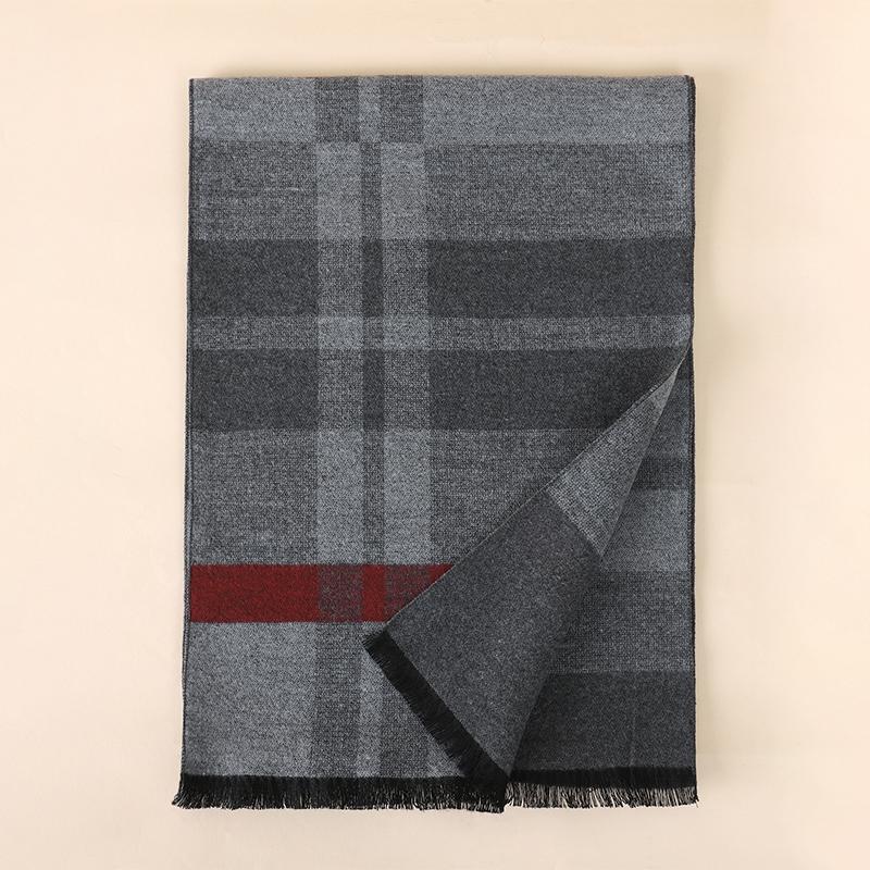 НОВЫЙ Модный Зимний Мужской Хлопковый Шарф Теплый Шейный Платок Пэчворк Полосатые Шарфы Мягкий Длинный Повседневный Мужской Буфанда Пашмина Шаль