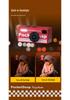 Retro HD Pixel CCD Portable Mirrorless Thumb-Operated Camera for Students and Travel