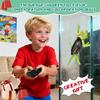 Wireless Remote Control Wall Climbing Lizard Toy With Led Design For Kids