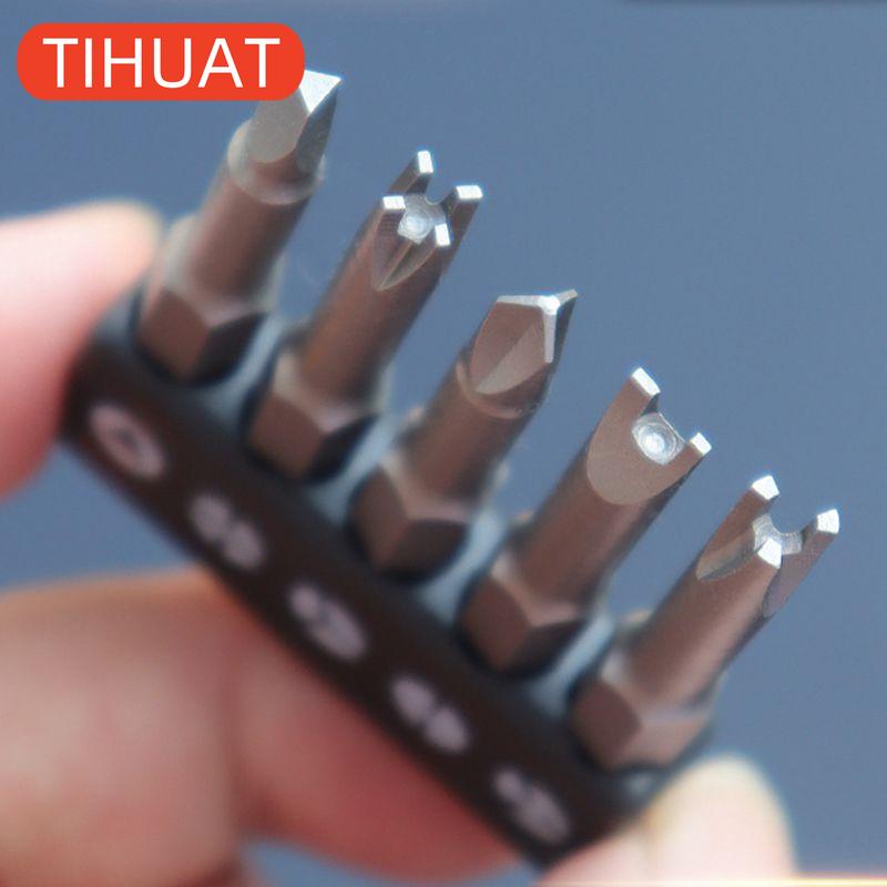 Набор из 5 специализированных металлических отверток для уникальных винтов - Идеально подходит для электроники и бытовой техники