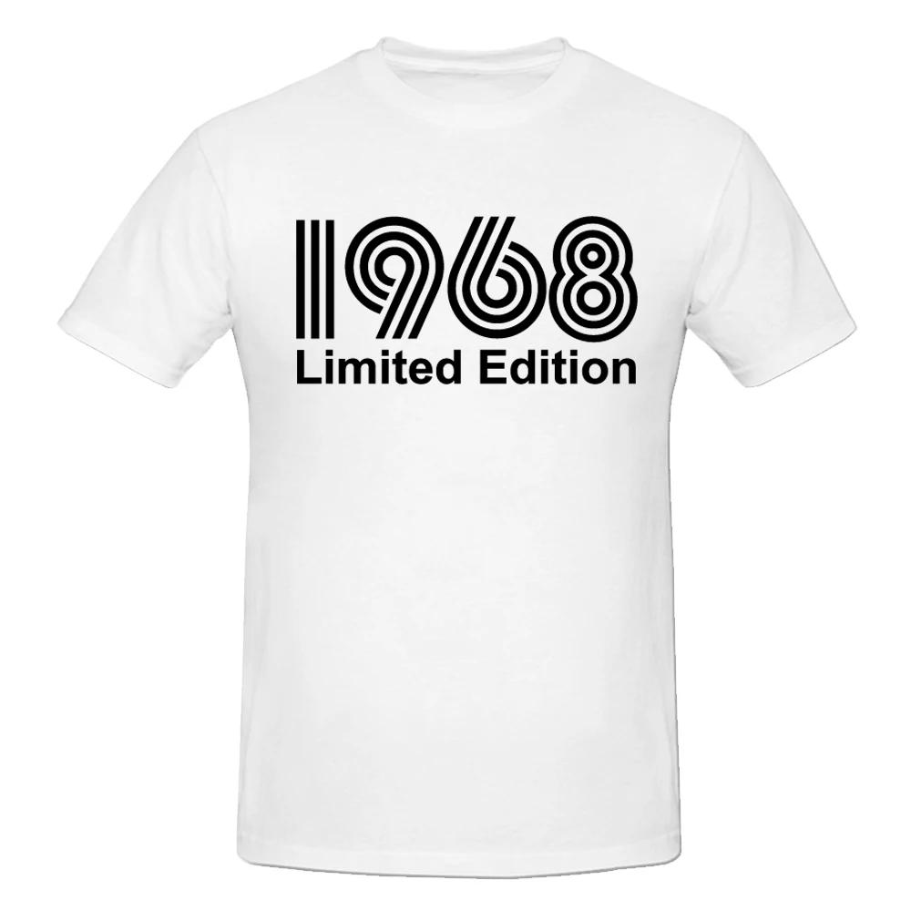 Novelty Awesome 1968 Limited Edition T Shirts Graphic Cotton Streetwear Short Sleeve Birthday Gifts Summer Style T-shirt Men