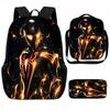 Spider-Man School Bag Lunch Bag Pencil Bag Elementary School Backpack Cartoon Peripheral Backpack Children's Bag Three-piece Set