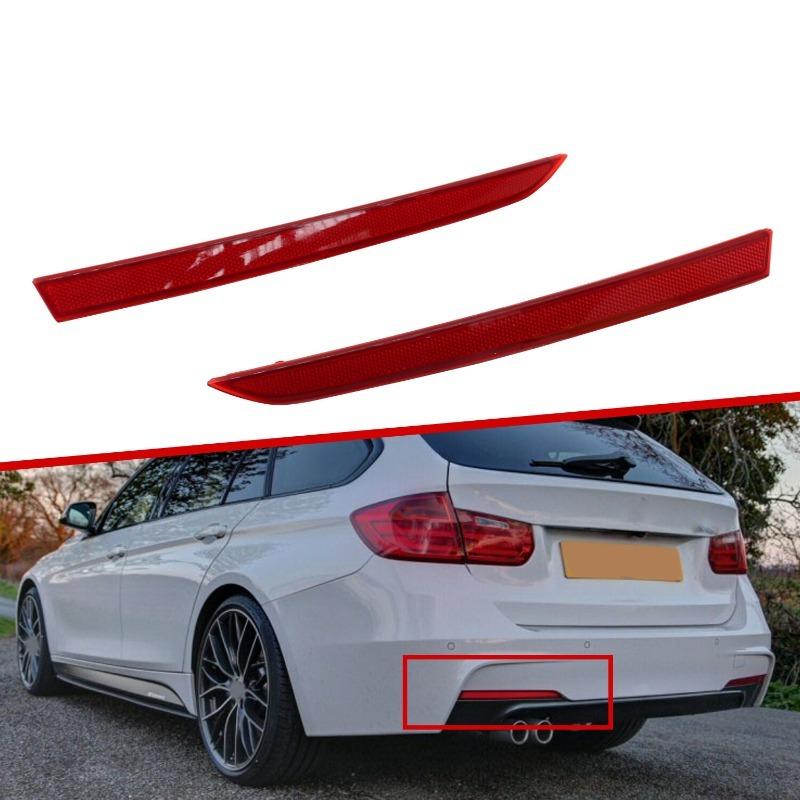 63147847165 63147847166 Rear Bumper Reflector Lamp For BMW 3-Series F30 F31 M Sport 2012-2017 Touring With M Sport Bumper New