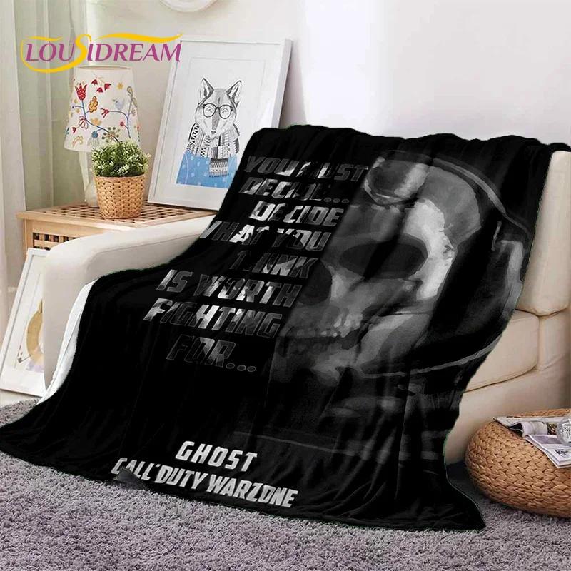 Call of Duty War Gamer COD Мягкое фланелевое одеяло для кроватей, спален, диванов, пикников, плед для укрытия, отдыха на свежем воздухе, подарок