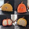 Soft Pumpkin Cartoon Plush For Sofa Bed Office Car Lumbar Cushion And Rest