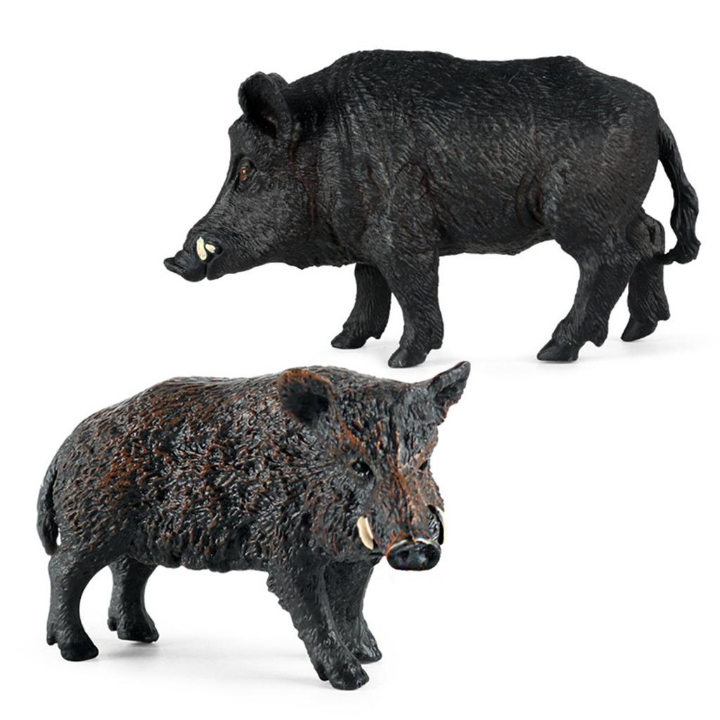 Boar Model Garden Figurines Collectable Garden Sculptures Figures Jungle Animals